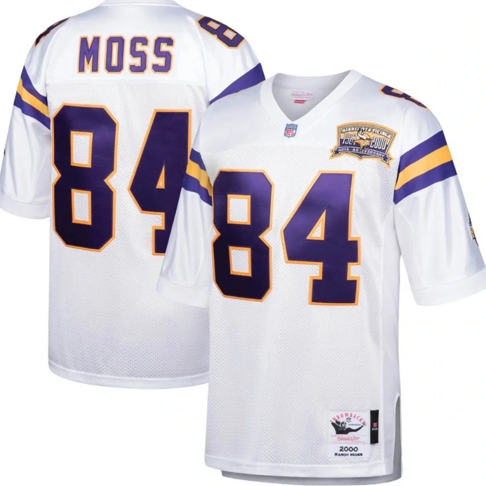 Randy Moss Minnesota Vikings Mitchell and Ness AUTHENTIC - Picture 3 of 4